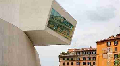 Zaha Hadid's MAXXI Museum, Rome
