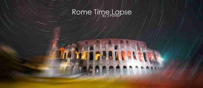 Lovely Time Lapse Video of Rome