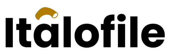 italofile logo with gold pasta