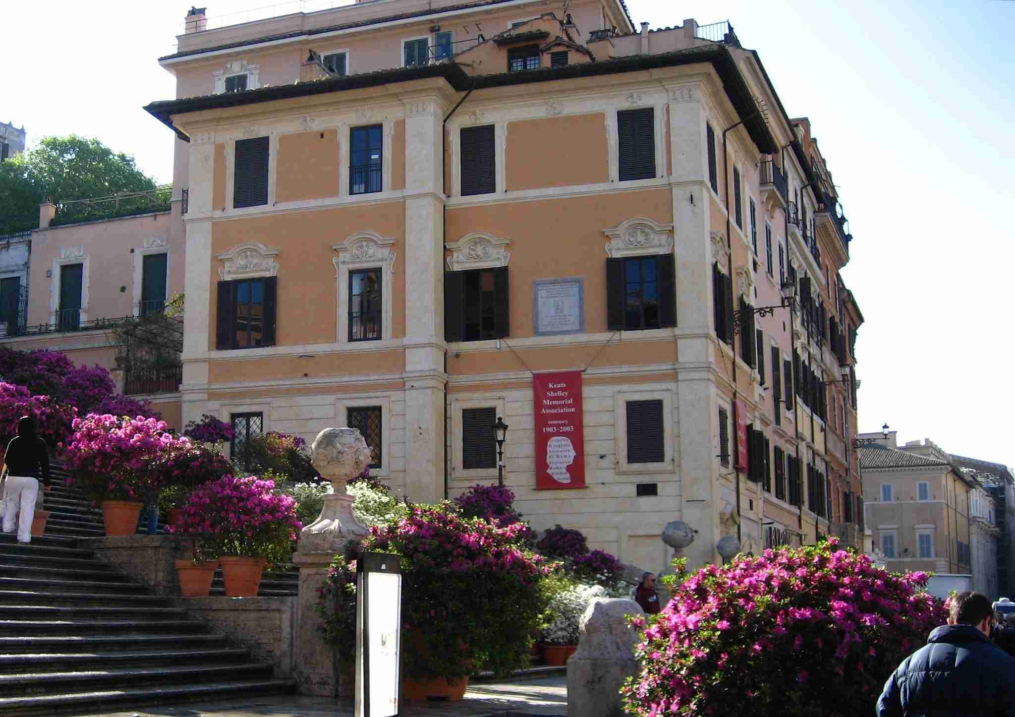 Keats Shelley House at the Spanish Steps, Rome