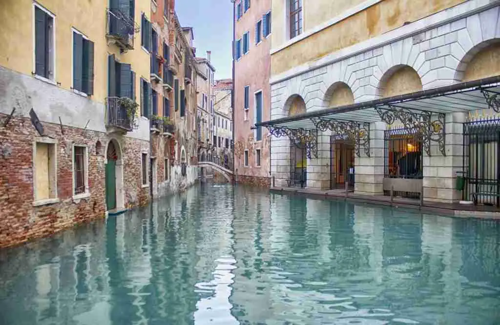 Acqua alta in Venice