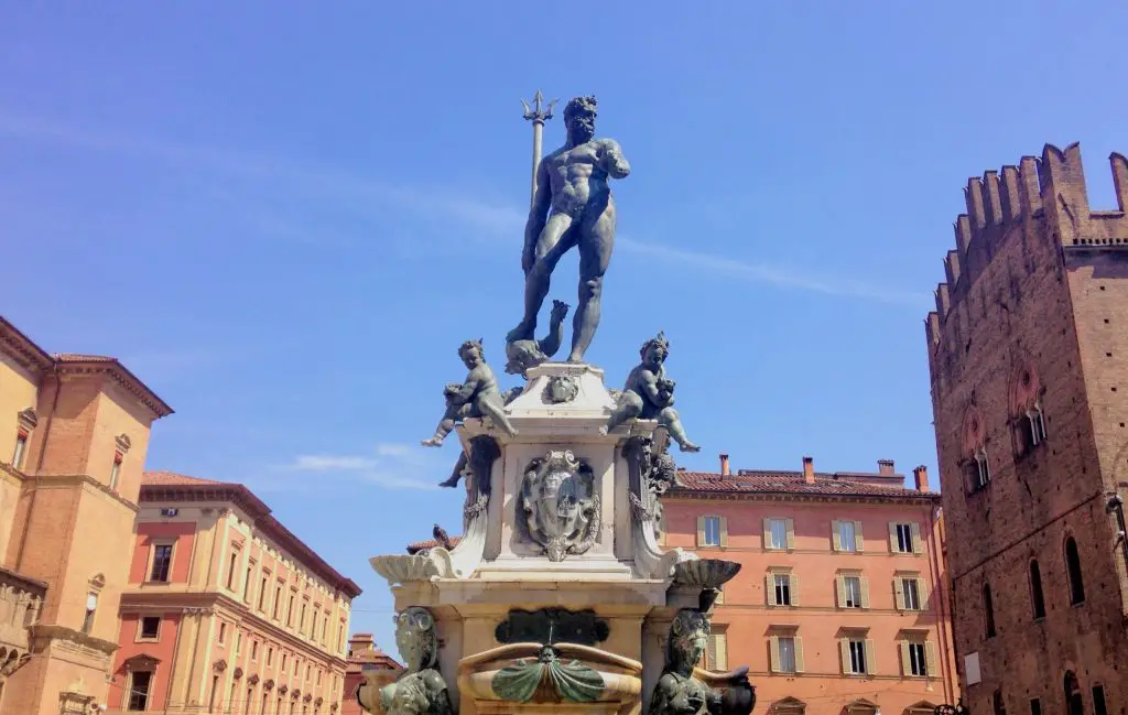 Statue of Neptune in Bologna, Italy. Photo by Melanie Renzulli