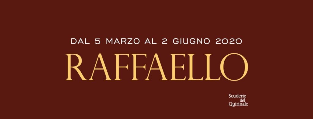 Promotional image for Raffaello show at the Scuderie del Quirinale in Rome