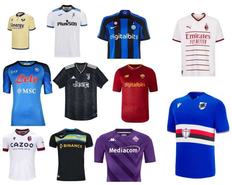 Best Serie A Kits 2022/23