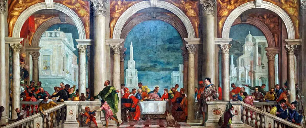 Feast in the House of Levi by Paolo Veronese