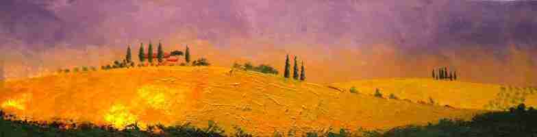 Tuscan Hills by Bill Renzulli