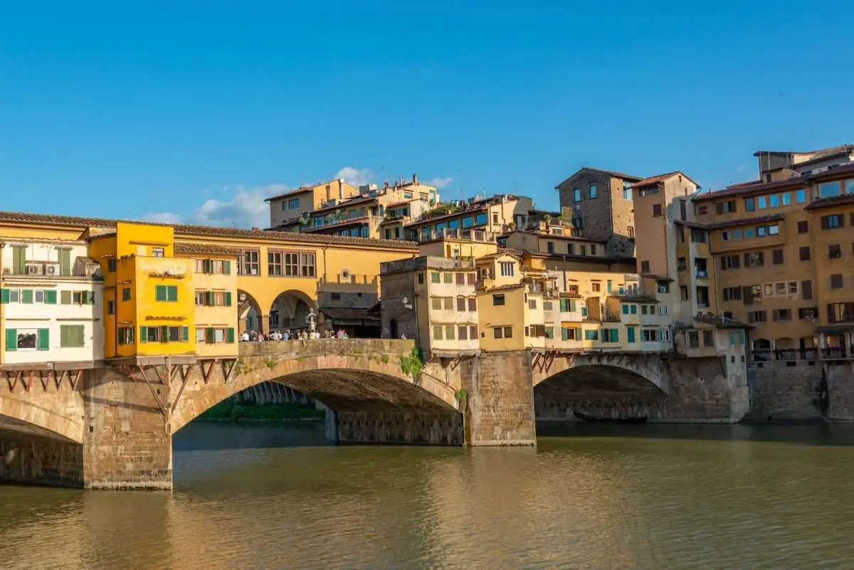 Florence Ponte Vecchio; Free stock photo of ancient, architecture, bridge