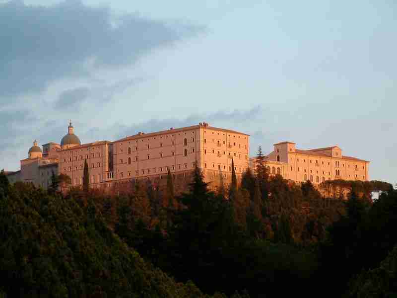 Monastery of Montecassino in Lazio, Italy