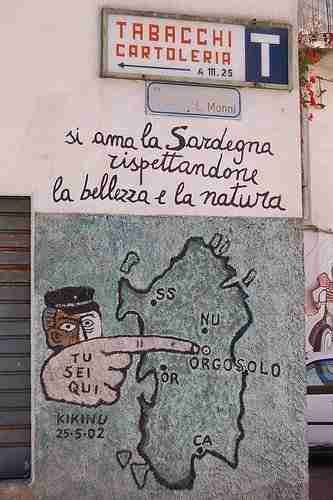 Murals of Orgosolo, Sardinia