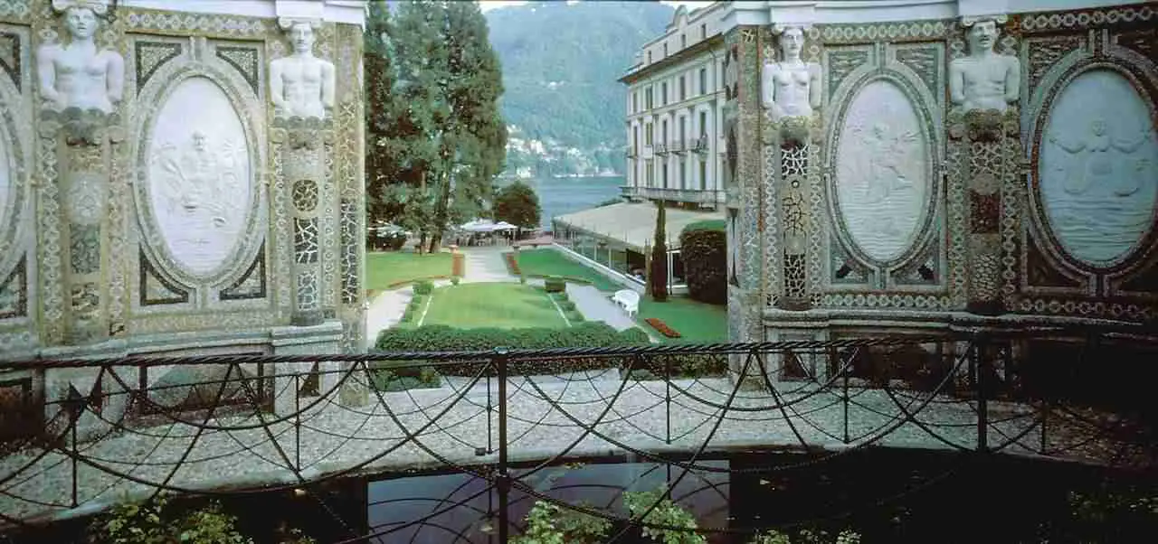 Villa d'Este at Lake Como in Lombardy